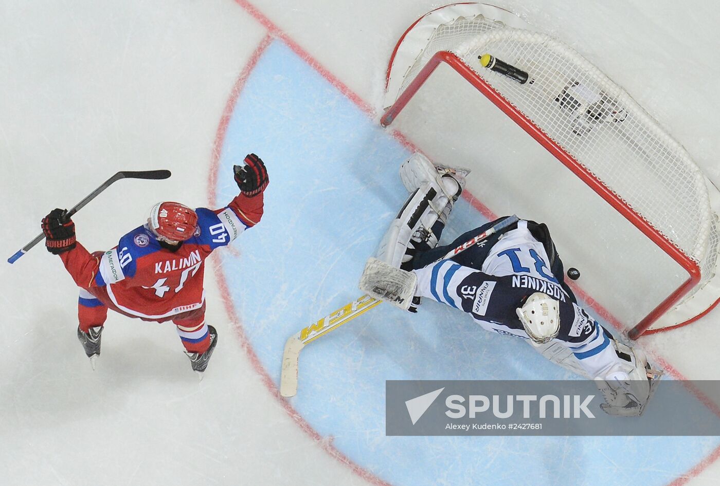 2014 IIHF Ice Hockey World Championship. Finland vs. Russia