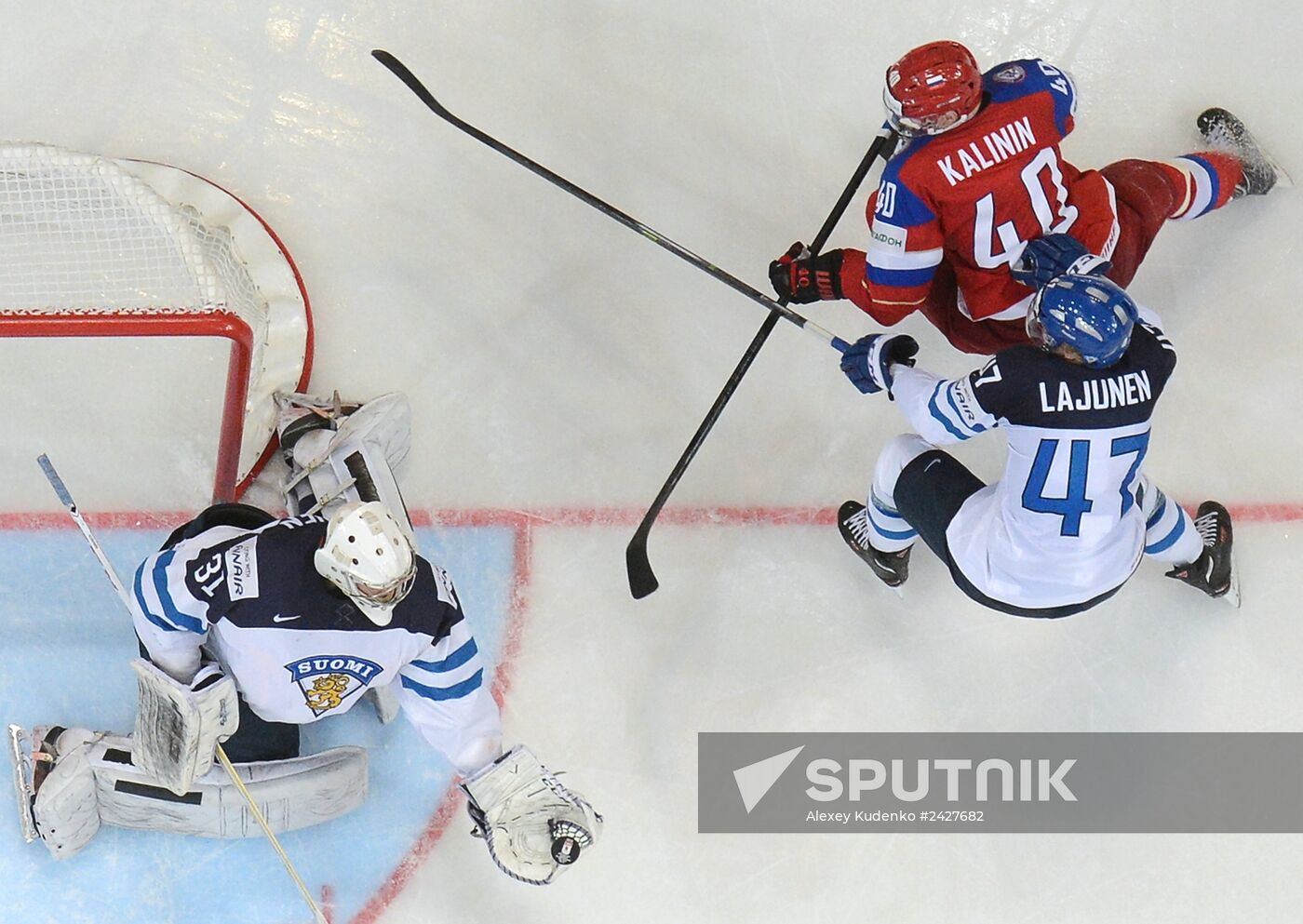 2014 IIHF Ice Hockey World Championship. Finland vs. Russia