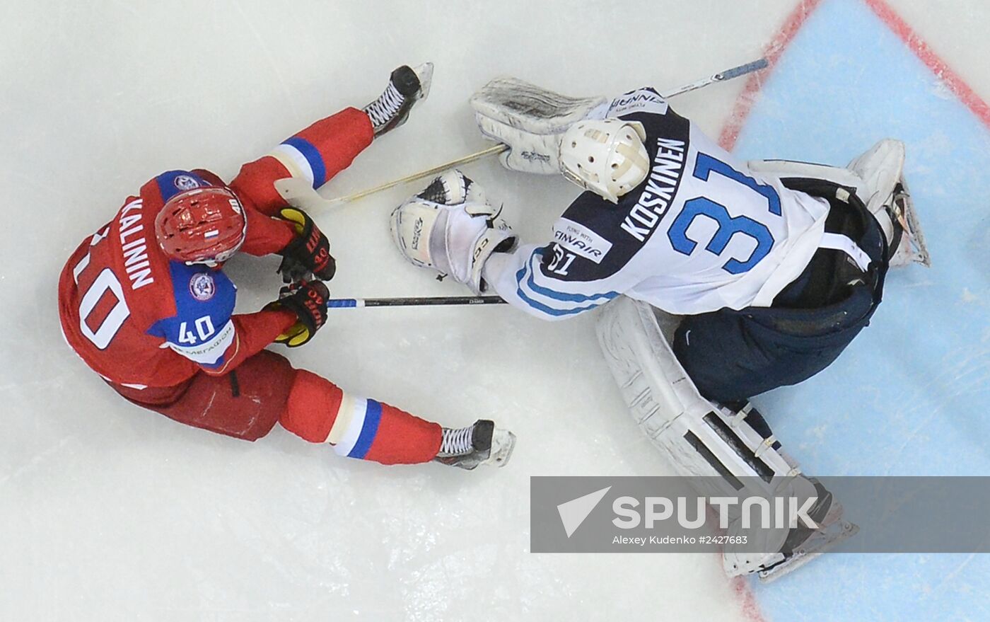 2014 IIHF Ice Hockey World Championship. Finland vs. Russia
