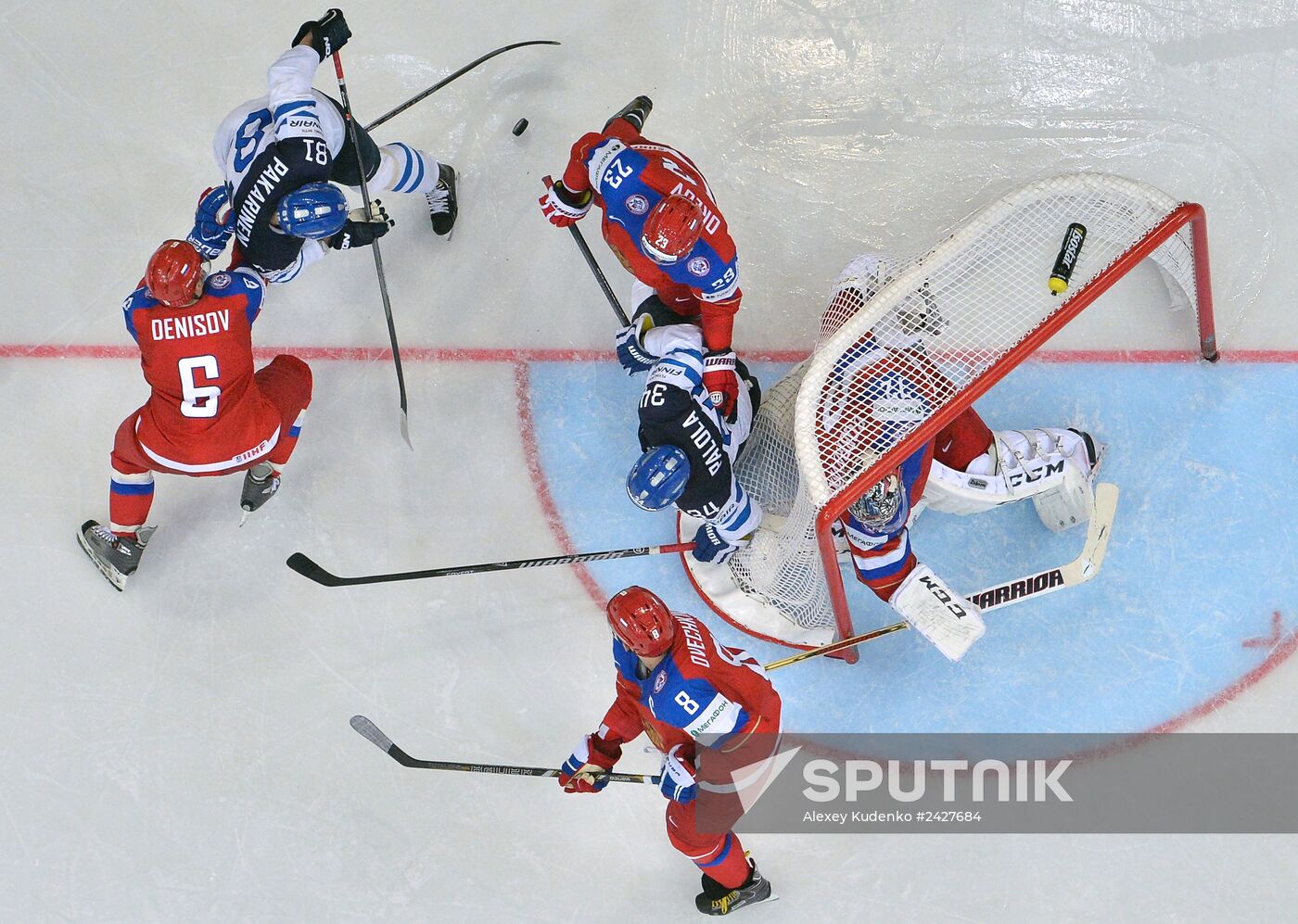 2014 IIHF Ice Hockey World Championship. Finland vs. Russia