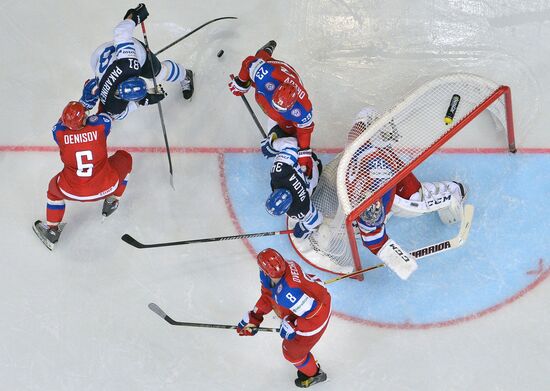 2014 IIHF Ice Hockey World Championship. Finland vs. Russia