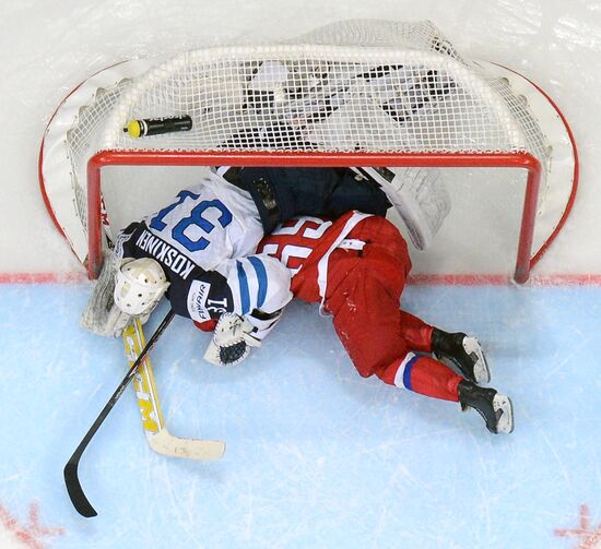 2014 IIHF Ice Hockey World Championship. Finland vs. Russia