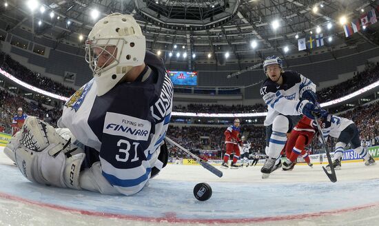 2014 IIHF Ice Hockey World Championship. Finland vs. Russia