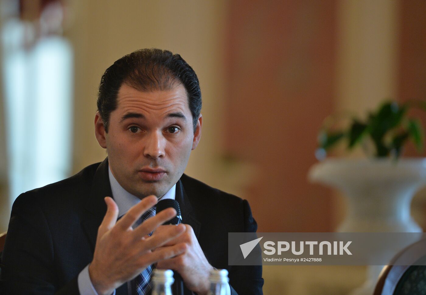 News conference marking opening of new season at the Bolshoi Theatre