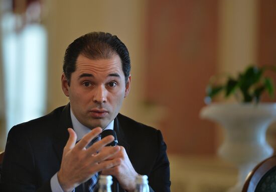 News conference marking opening of new season at the Bolshoi Theatre