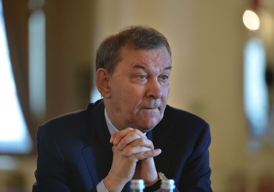 News conference marking opening of new season at the Bolshoi Theatre