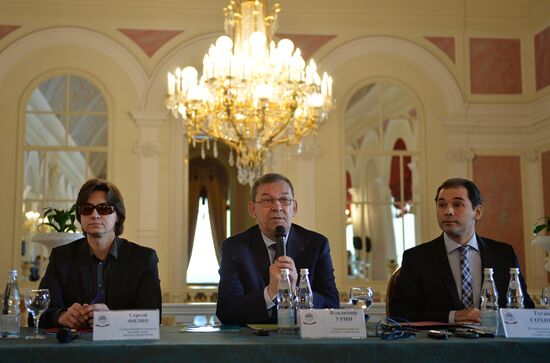 News conference marking opening of new season at the Bolshoi Theatre