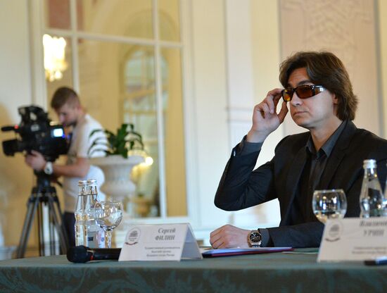 News conference marking opening of new season at the Bolshoi Theatre