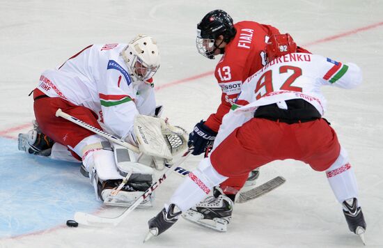 2014 Men's World Ice Hockey Championships. Switzerland vs. Belarus