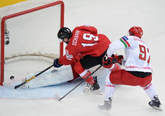 2014 Men's World Ice Hockey Championships. Switzerland vs. Belarus