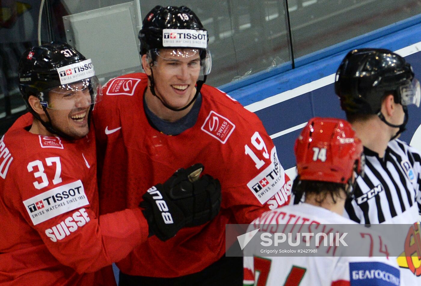 2014 Men's World Ice Hockey Championships. Switzerland vs. Belarus