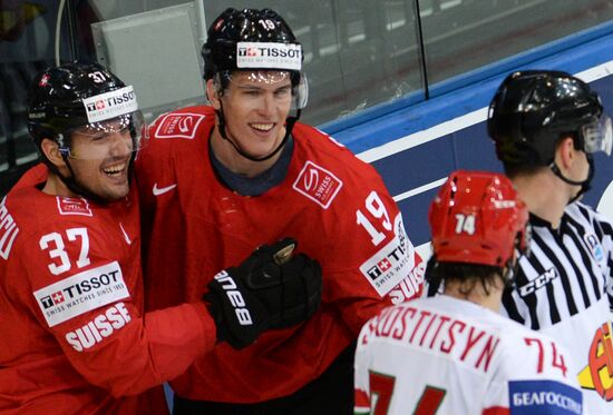 2014 Men's World Ice Hockey Championships. Switzerland vs. Belarus