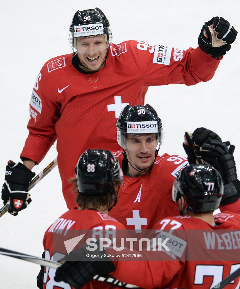 2014 Men's World Ice Hockey Championships. Switzerland vs. Belarus