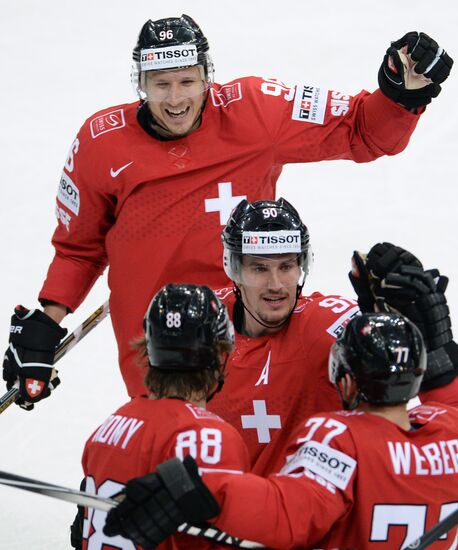 2014 Men's World Ice Hockey Championships. Switzerland vs. Belarus