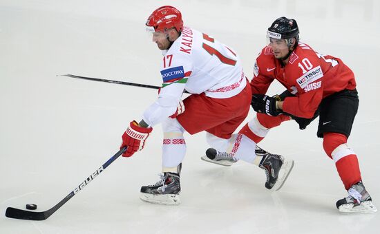 2014 IIHF World Championship. Switzerland vs. Belarus