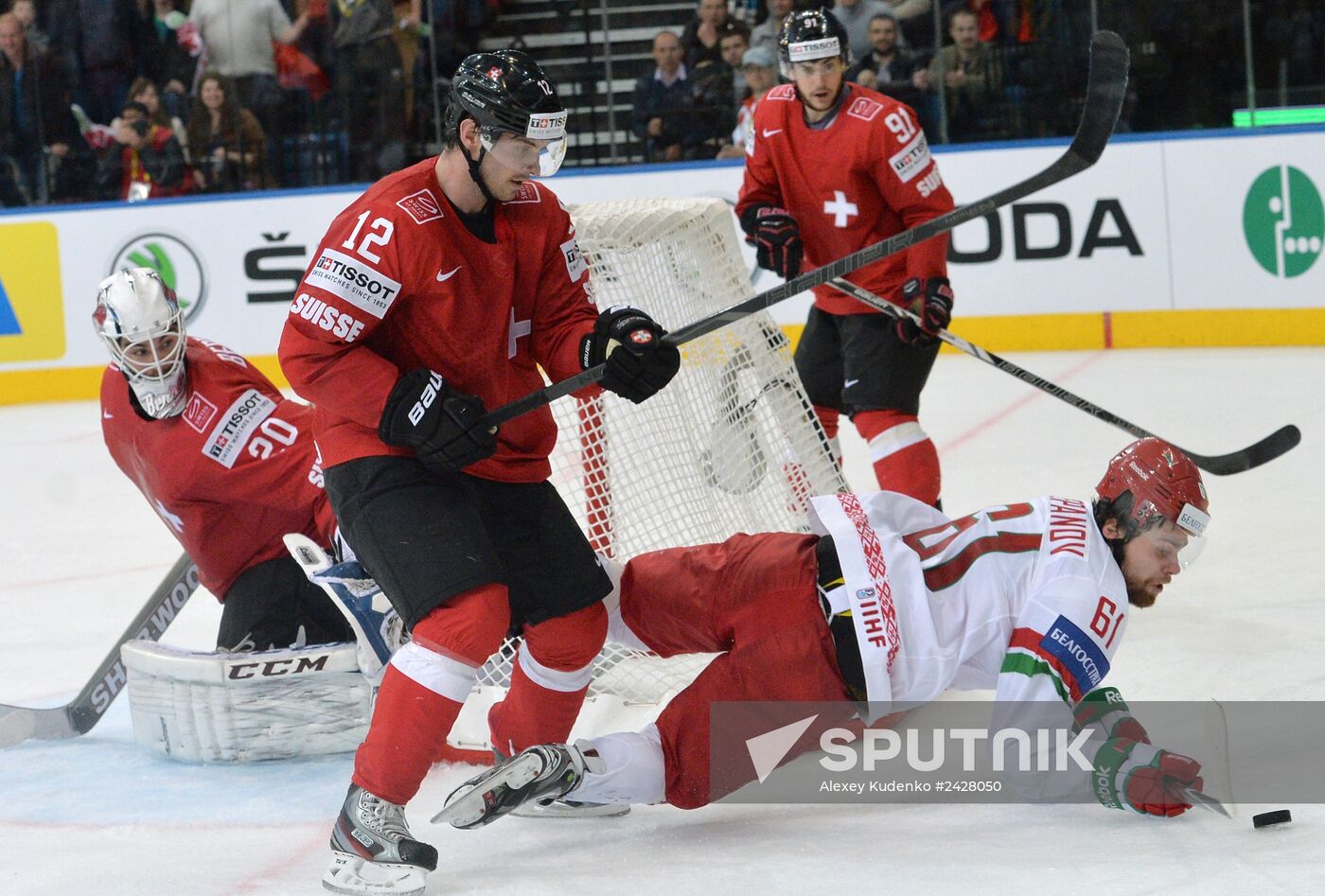 2014 IIHF World Championship. Switzerland vs. Belarus