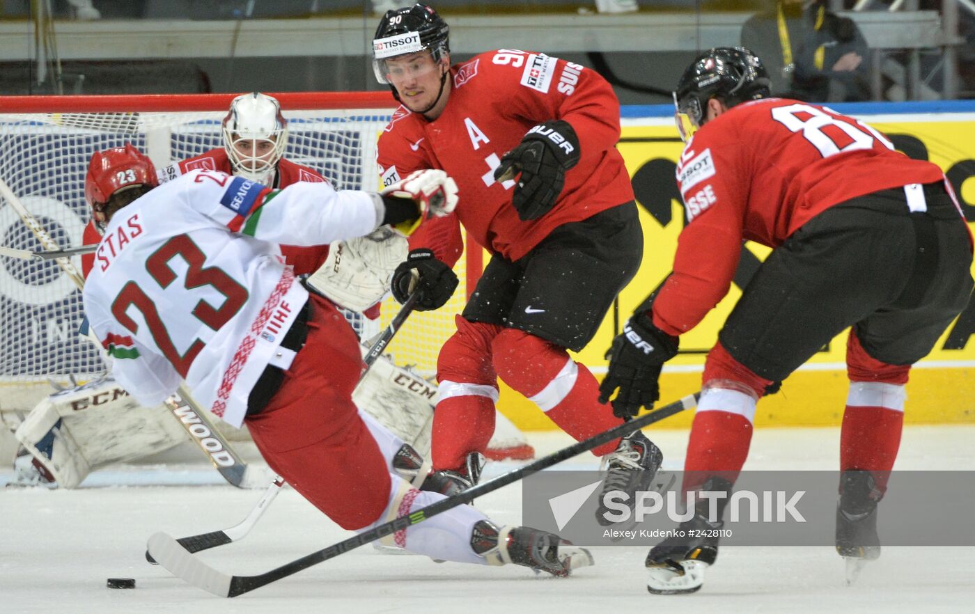 2014 IIHF World Championship. Switzerland vs. Belarus