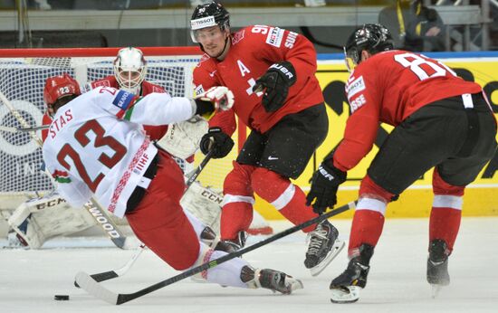 2014 IIHF World Championship. Switzerland vs. Belarus