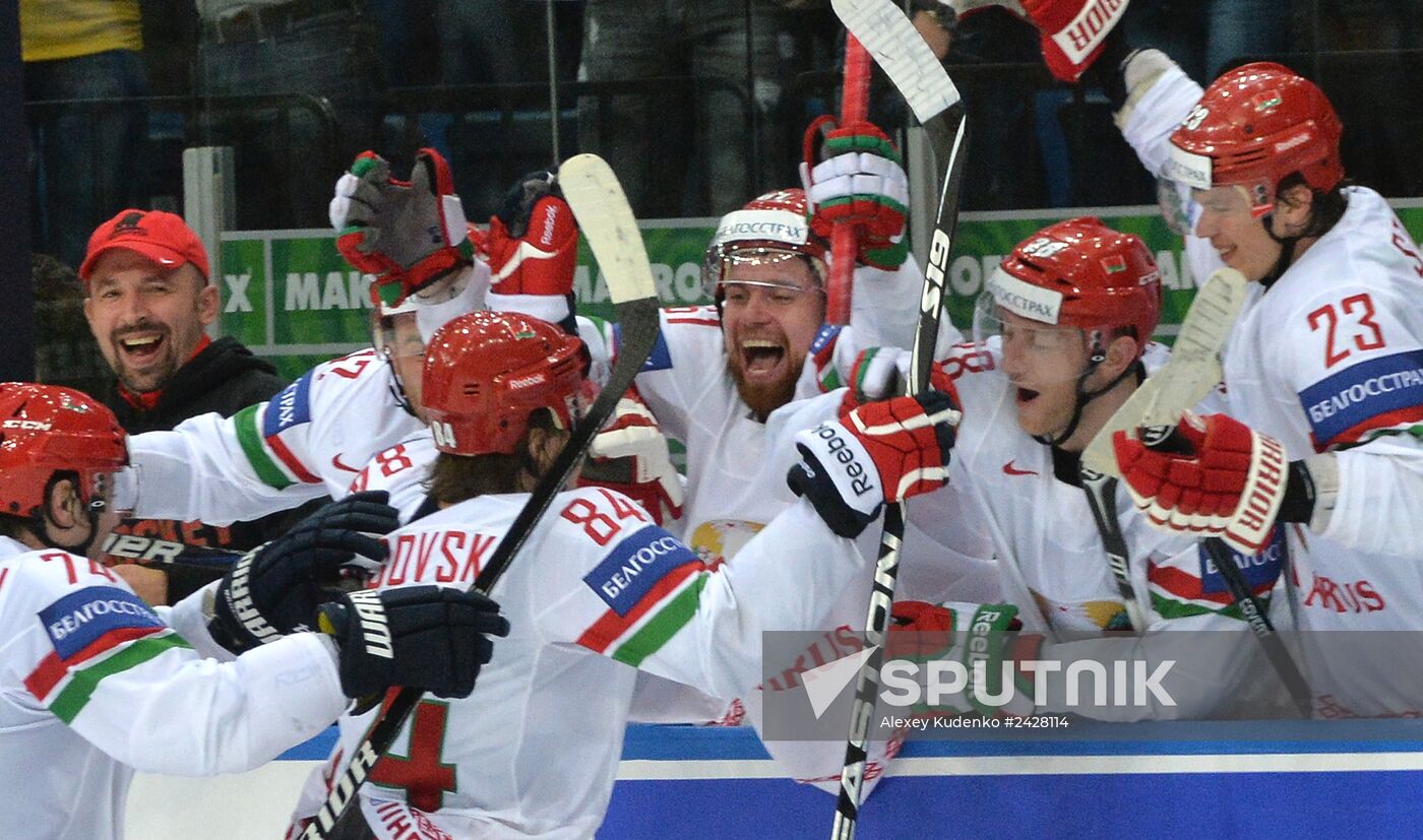 2014 IIHF World Championship. Switzerland vs. Belarus