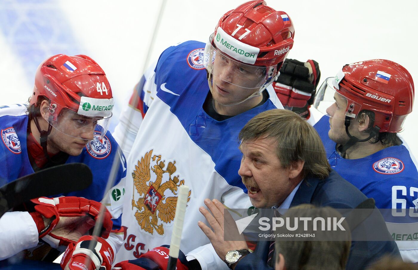 2014 IIHF World Championship. Russia vs. USA