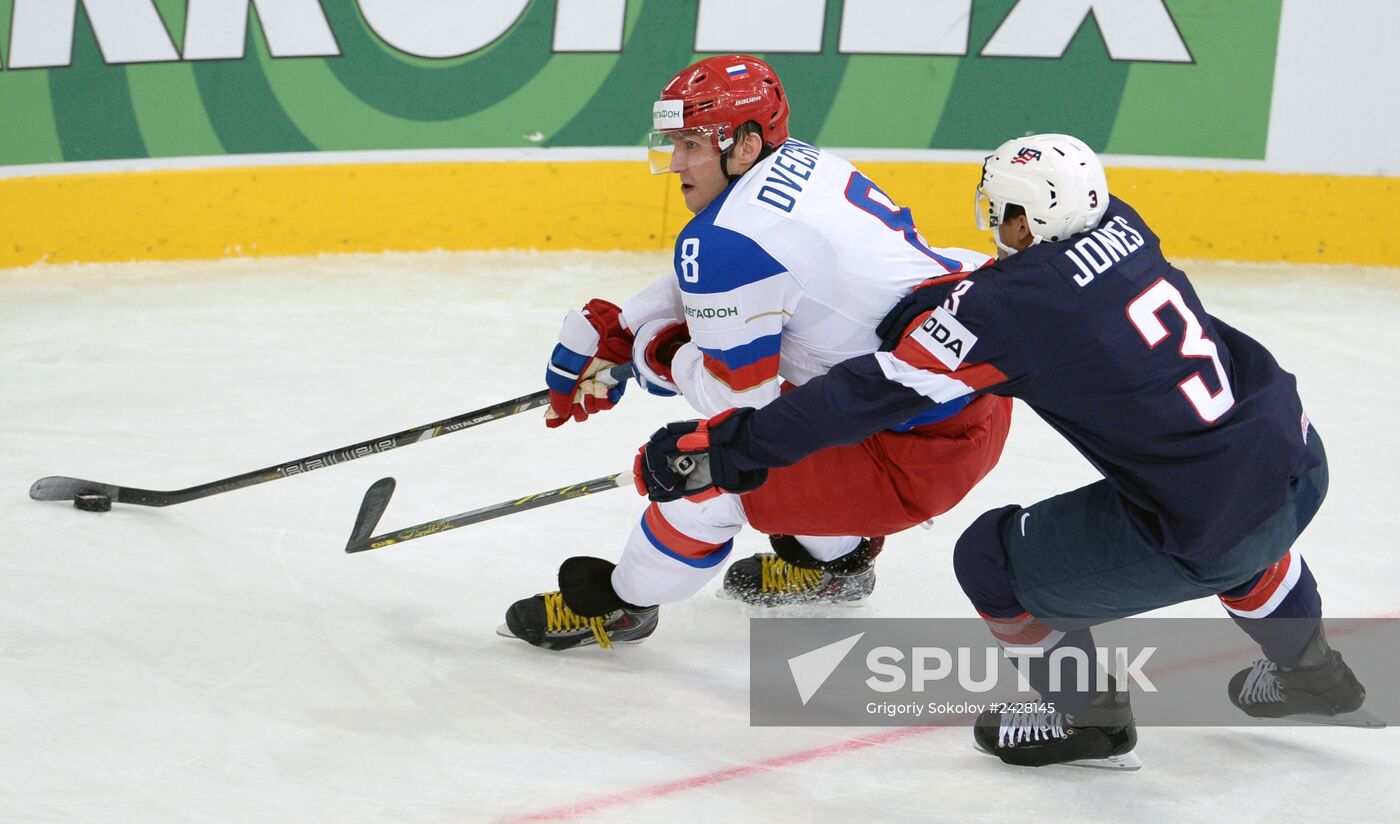 2014 IIHF World Championship. Russia vs. USA