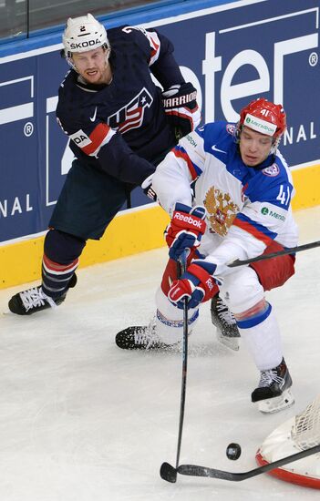 2014 IIHF World Championship. Russia vs. USA