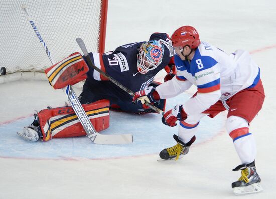 2014 IIHF World Championship. Russia vs. USA