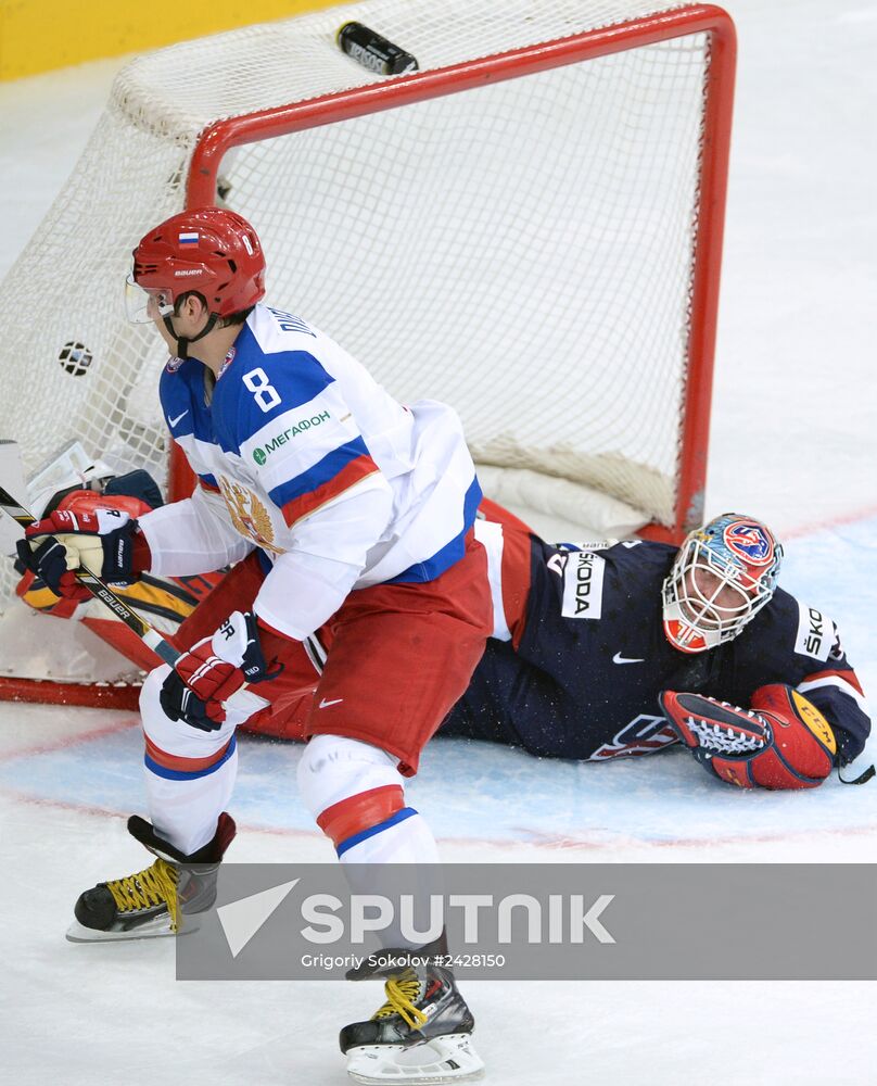 2014 IIHF World Championship. Russia vs. USA