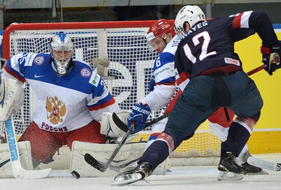 2014 IIHF World Championship. Russia vs. USA