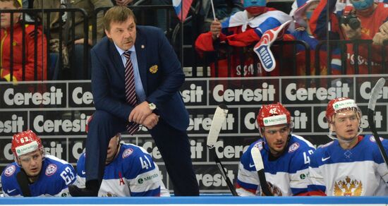 2014 IIHF World Championship. Russia vs. USA