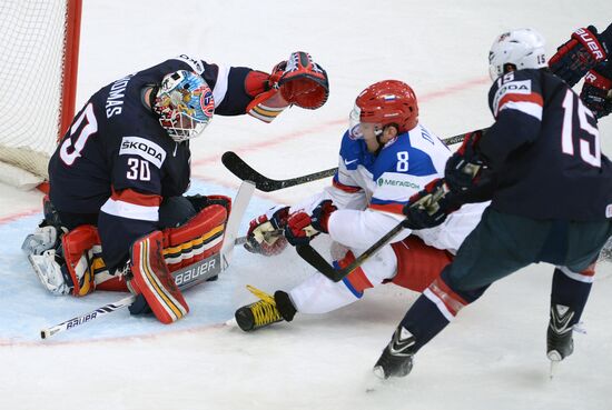 2014 IIHF World Championship. Russia vs. USA