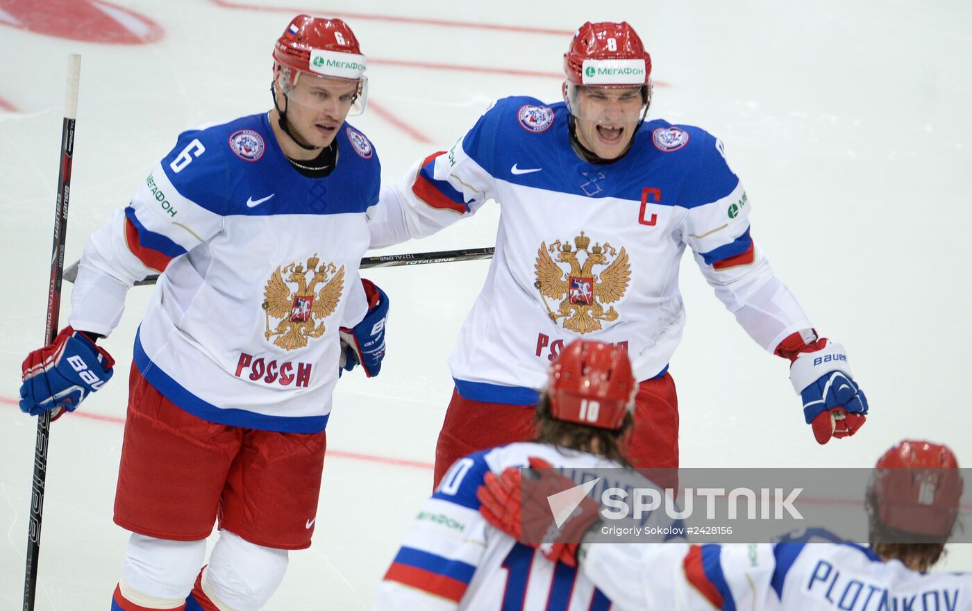 2014 IIHF World Championship. Russia vs. USA