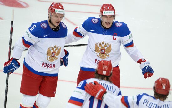 2014 IIHF World Championship. Russia vs. USA