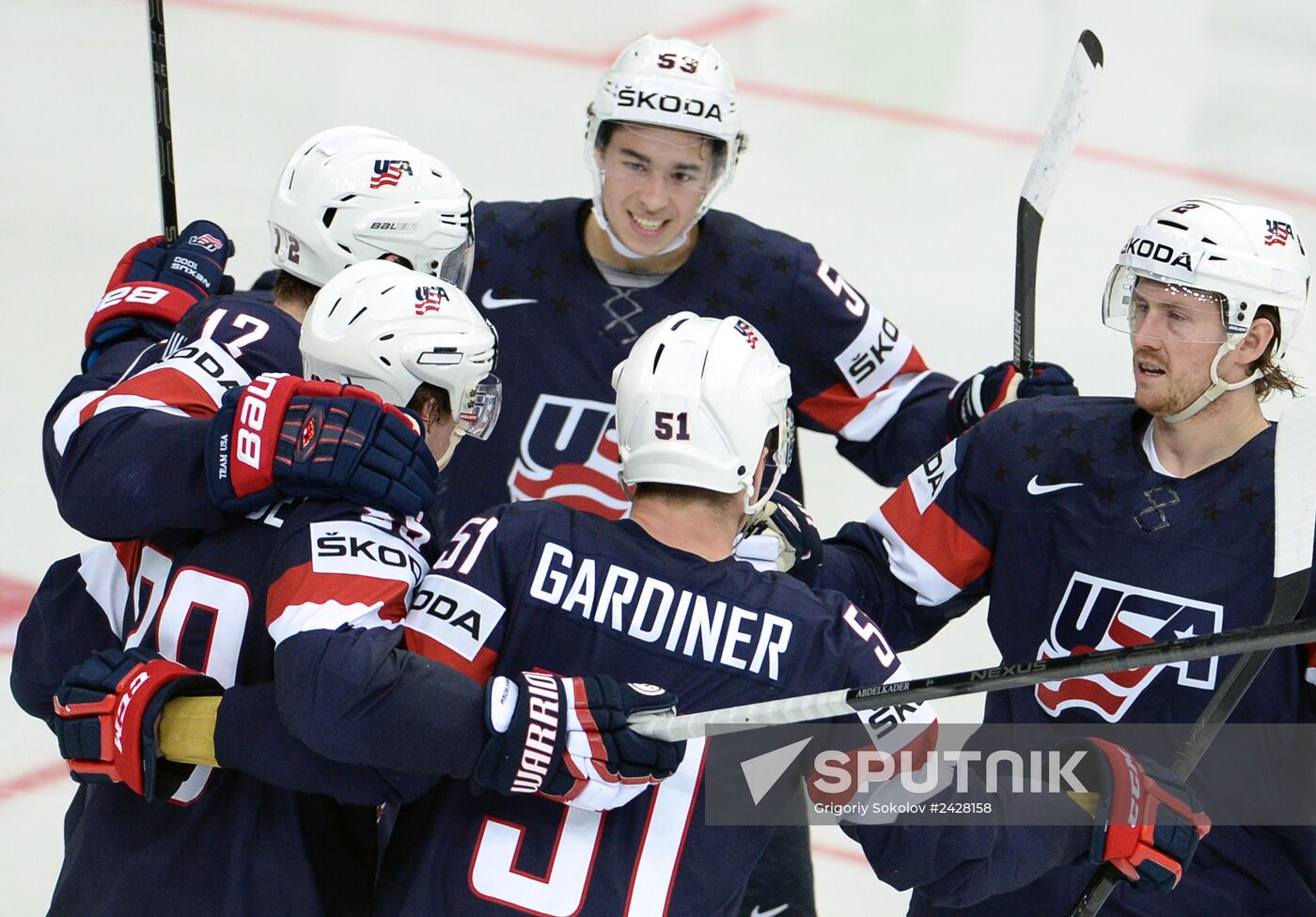 2014 IIHF World Championship. Russia vs. USA