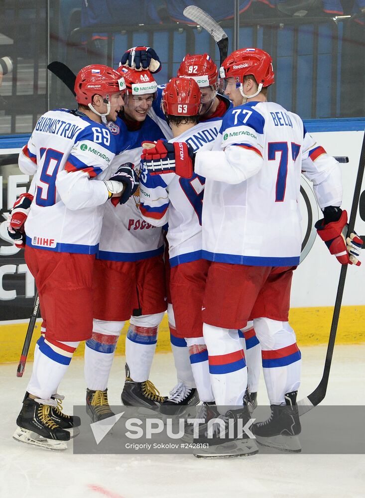 2014 IIHF World Championship. Russia vs. USA