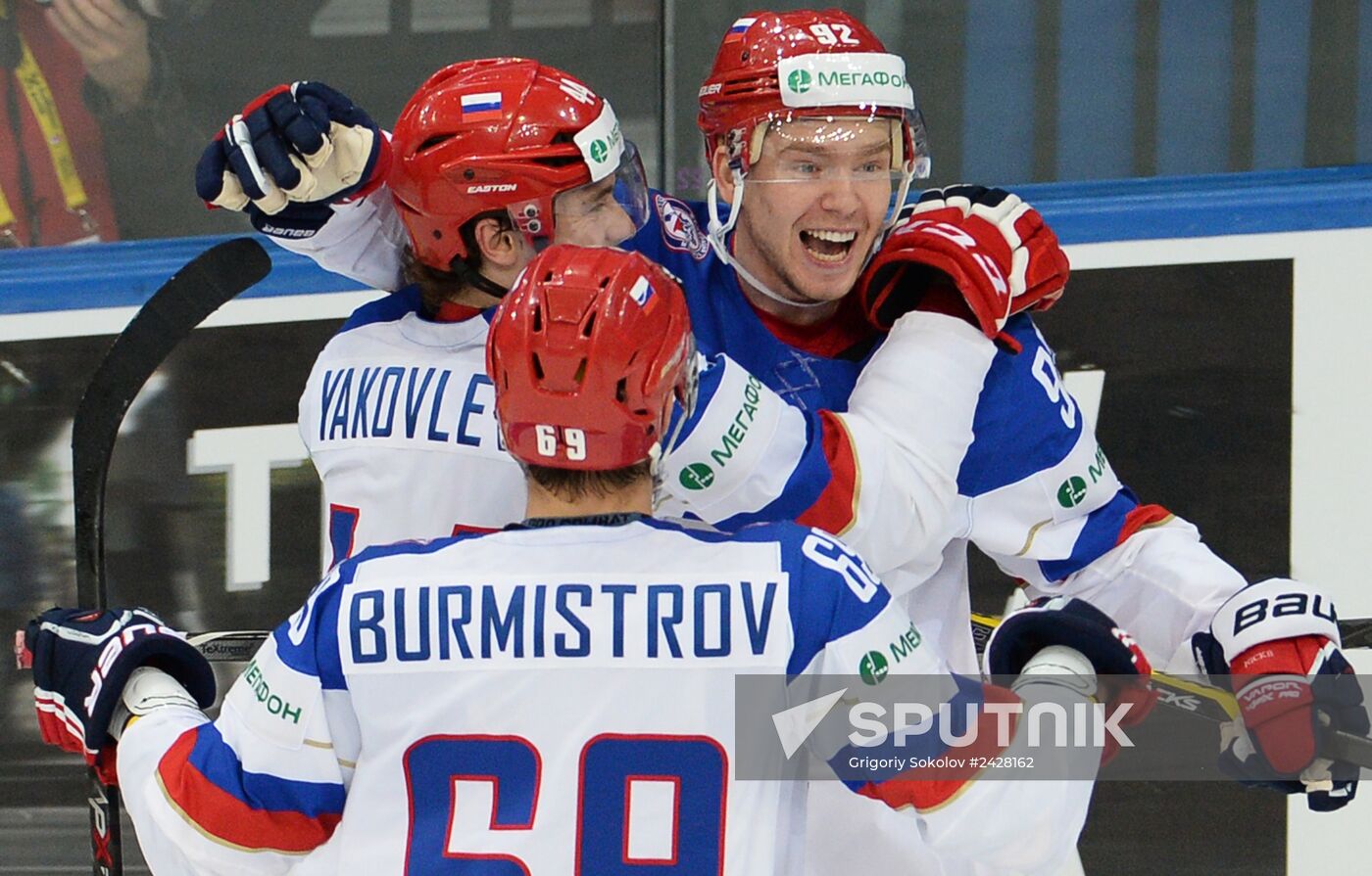 2014 IIHF World Championship. Russia vs. USA
