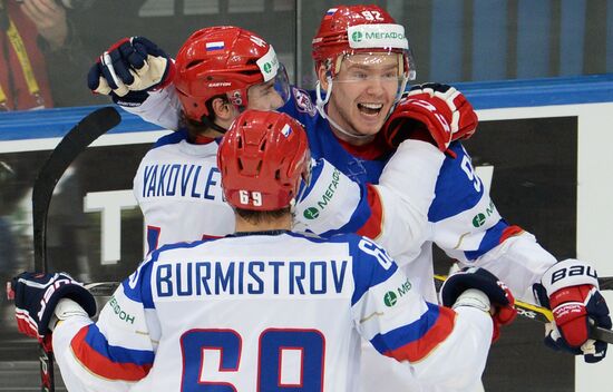 2014 IIHF World Championship. Russia vs. USA