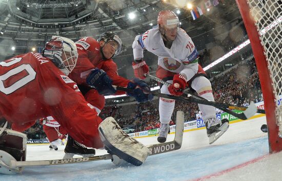 2014 IIHF World Championship. Switzerland -- Belarus match