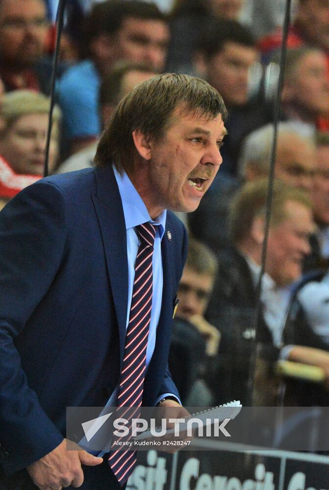 2014 IIHF World Championship. Russia -- USA match