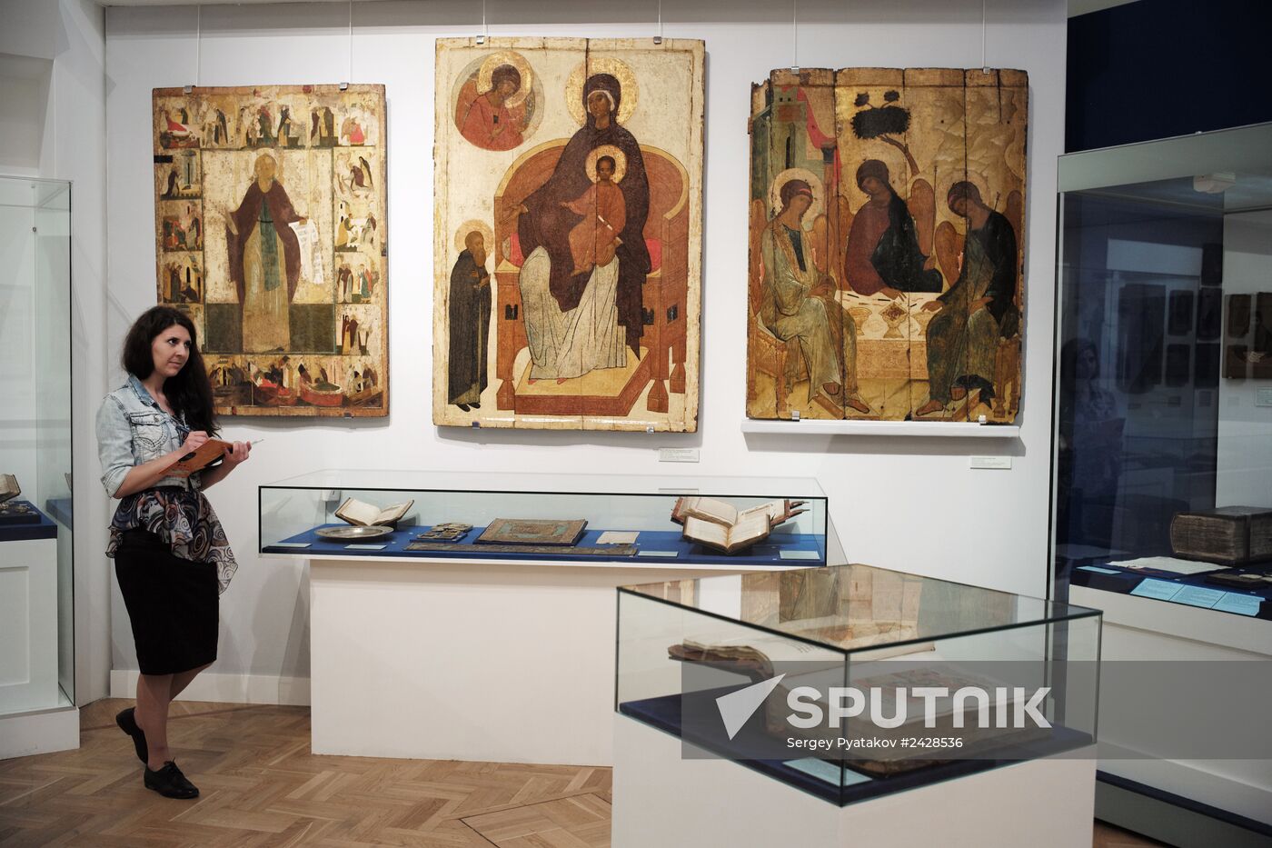 Exhibition marking the 700th birthday anniversary of St. Sergius of Radonezh