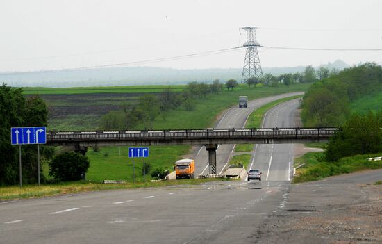 Interchange of bypass road toward Simferopol and Odessa