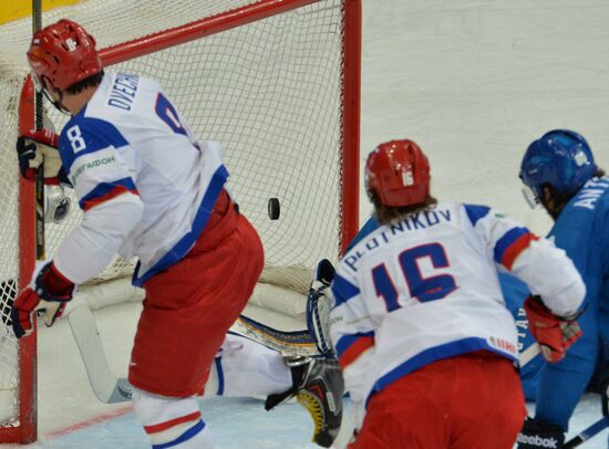 2014 Men's World Ice Hockey Championships. Russia vs. Kazakhstan