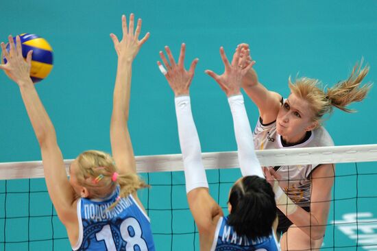 Russian Women's Volleyball Super League. Bronze medal match