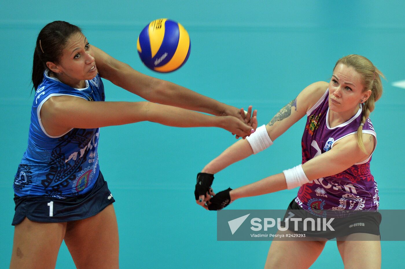 Russian Women's Volleyball Super League. Bronze medal match