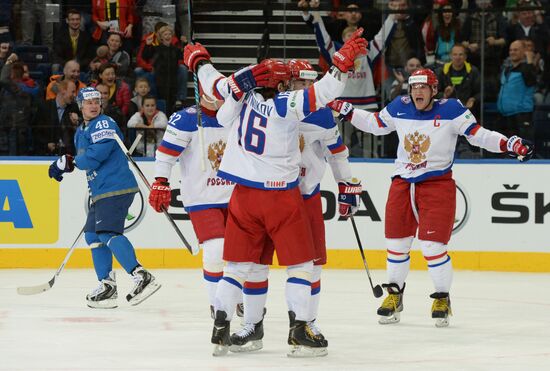 2014 Men's World Ice Hockey Championships. Russia vs. Kazakhstan