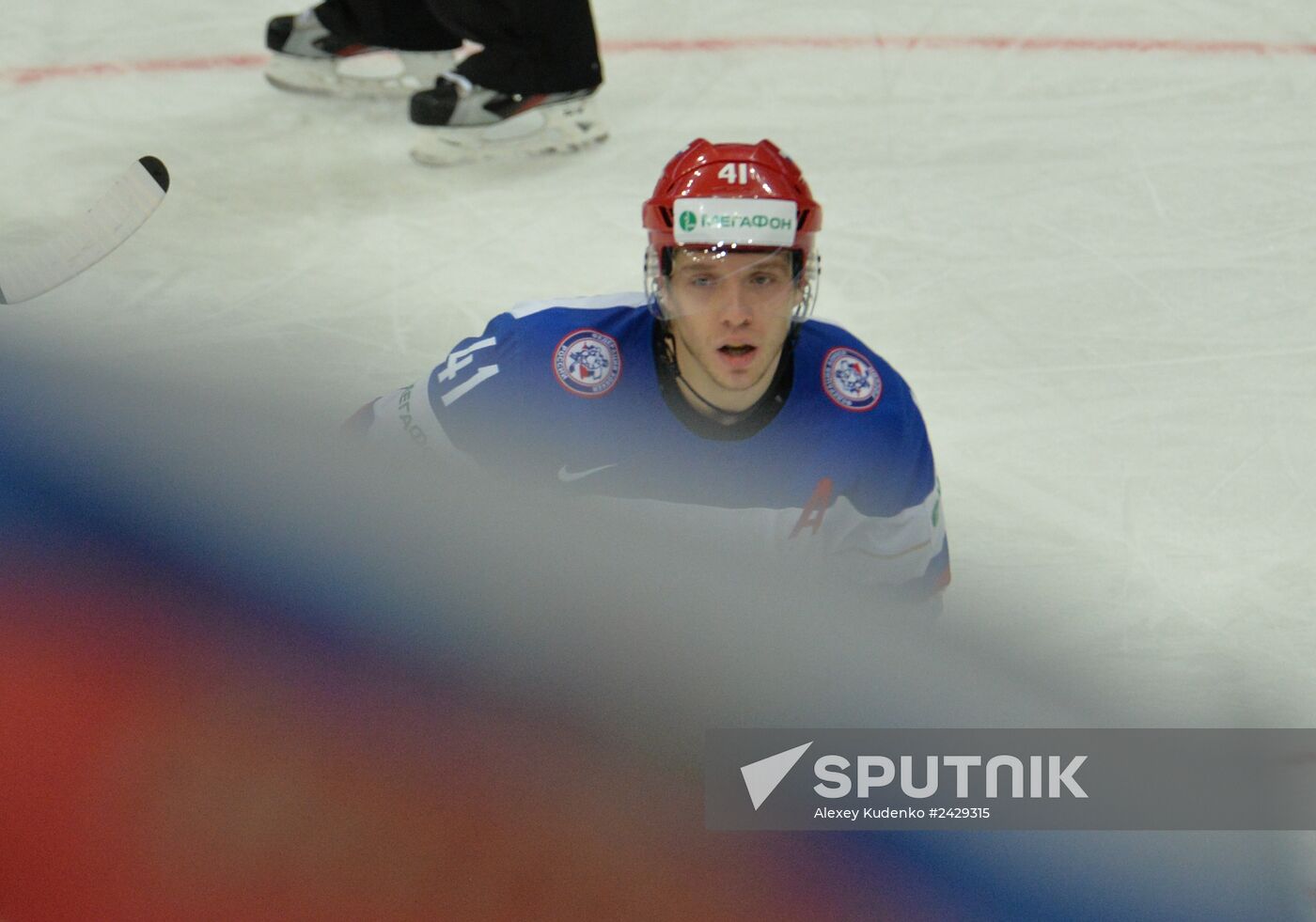 2014 Men's World Ice Hockey Championships. Russia vs. Kazakhstan
