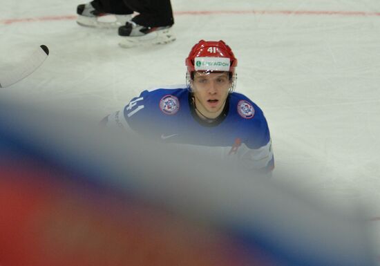 2014 Men's World Ice Hockey Championships. Russia vs. Kazakhstan