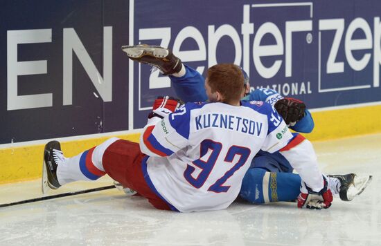 2014 Men's World Ice Hockey Championships. Russia vs. Kazakhstan