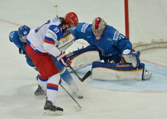 2014 Men's World Ice Hockey Championships. Russia vs. Kazakhstan