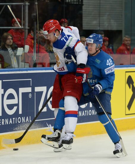 2014 Men's World Ice Hockey Championships. Russia vs. Kazakhstan